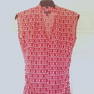 VINCE CAMUTO Ruched Top